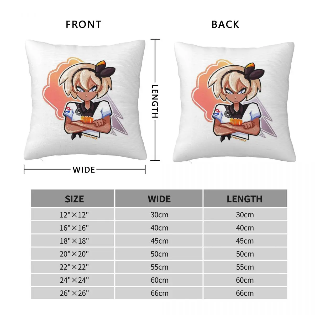 Bea Galar Gym Leader Pillowcase Polyester Linen Velvet Printed Zip Decor Throw Pillow Case Car Cushion Cover