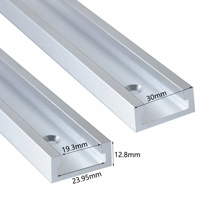 For RUITOOL 30 Type T Slot Aluminum Alloy Miter Track Slider Gauge Woodworking Table Saw Bench Carpentry Cutting Craft Tool