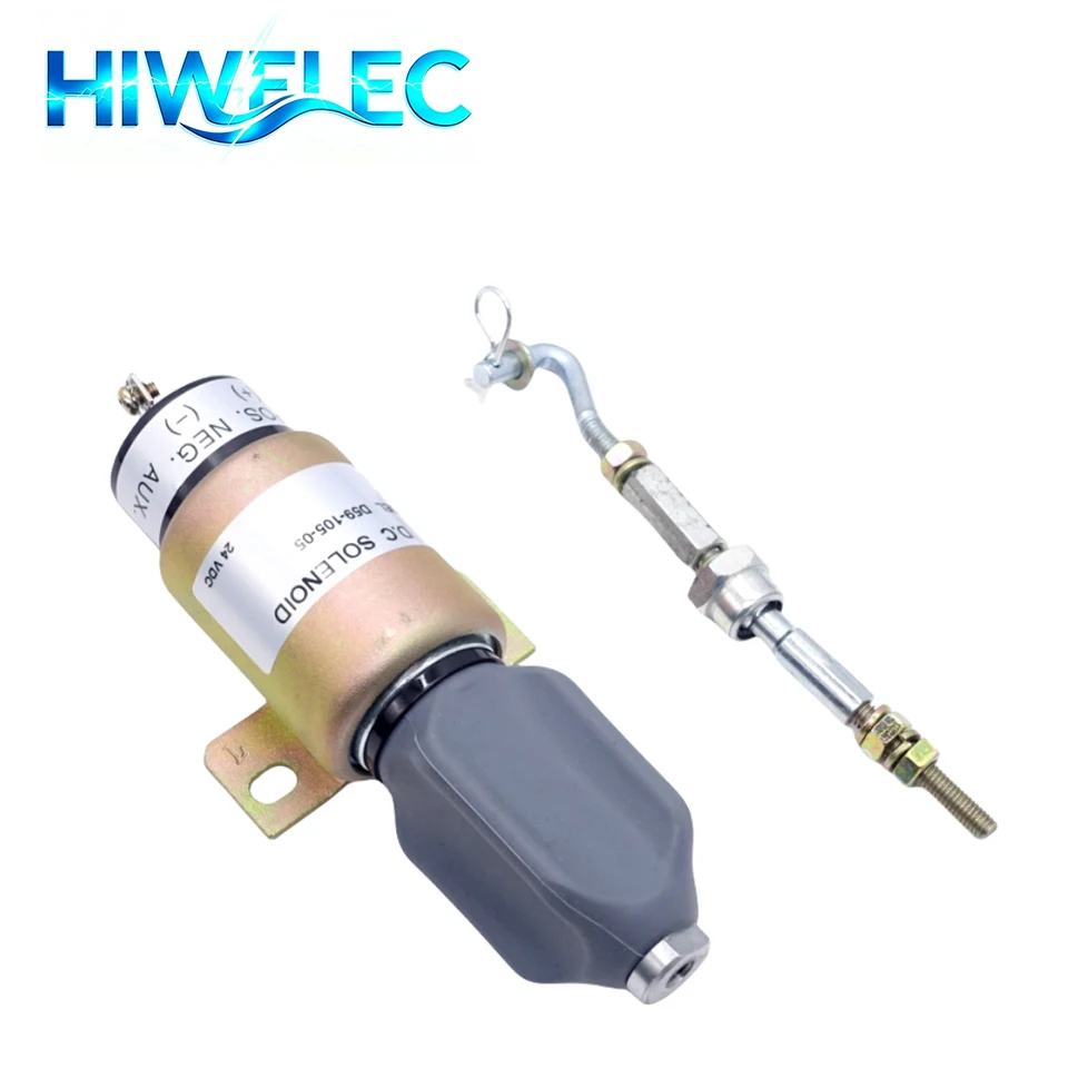 

D59-105-05 SK-104U-36 24V Fuel Shut Off Solenoid Fuel Shutdown Flameout Solenoid Valve for Diesel Engine Spare Parts