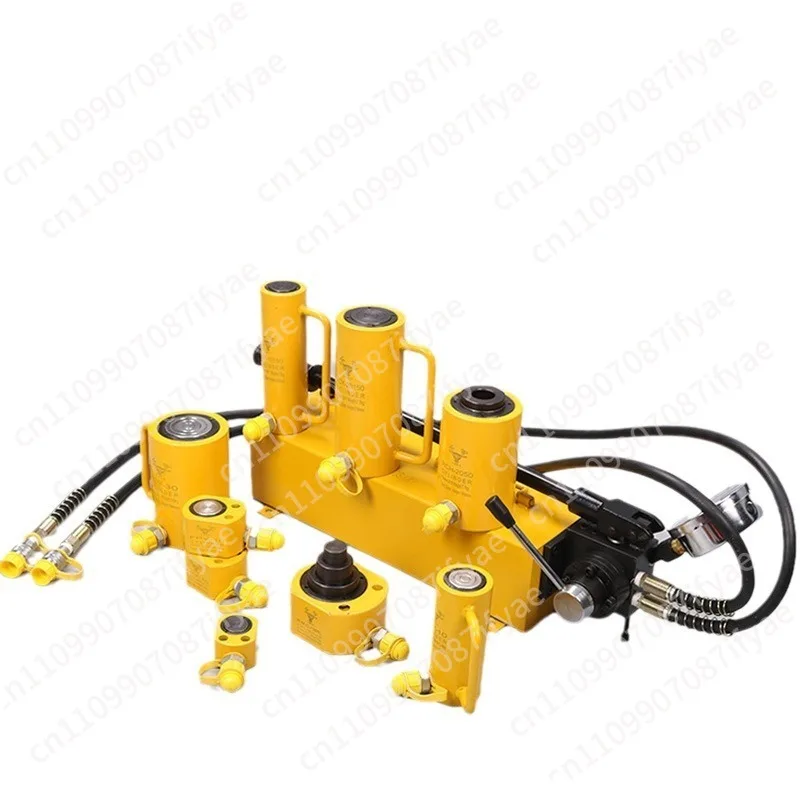 Separate hydraulic jack Split hydraulic jack Manual pump Electric electromagnetic pump