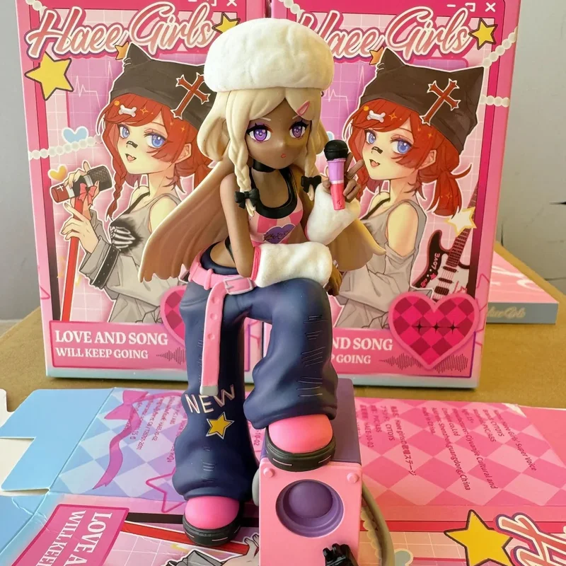 Süße Haee Girls Love And Song Will Keep Going Series Blind Box Cool And Sweet Ladies Surprise Box Collection Models Puppenspielzeug