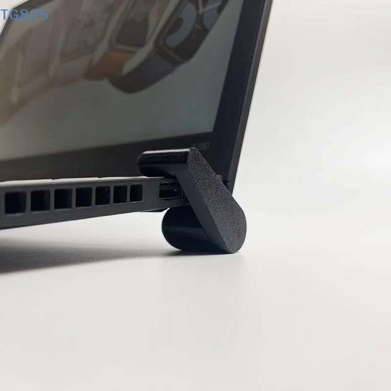 【AN】【SA】1Pair Portable Laptop Cooling Stand Ventilated Heat Dissipation Invisible Elevated Holder Universal Notebook Accessory