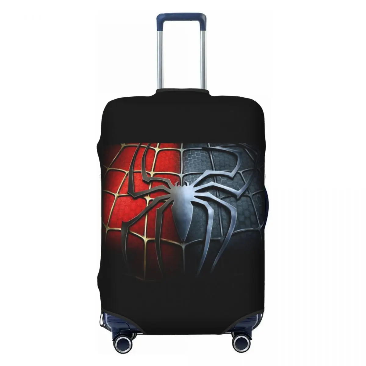 

Custom Spider Man Web Travel Luggage Cover Washable Suitcase Cover Protector Fit 18-32 Inch