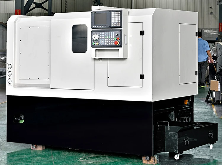 Slant Bed Alloy Wheel Turret Punching Hine China Engine Cnc Lathe