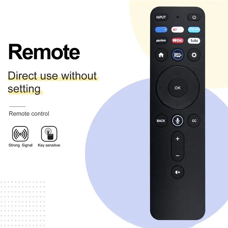 Voice Remote Replacement Control For VIZIO LED LCD TV Models-XRT260 Fits V655J04 V655J09 V705J03 V755J04 V435J01 V756-J03