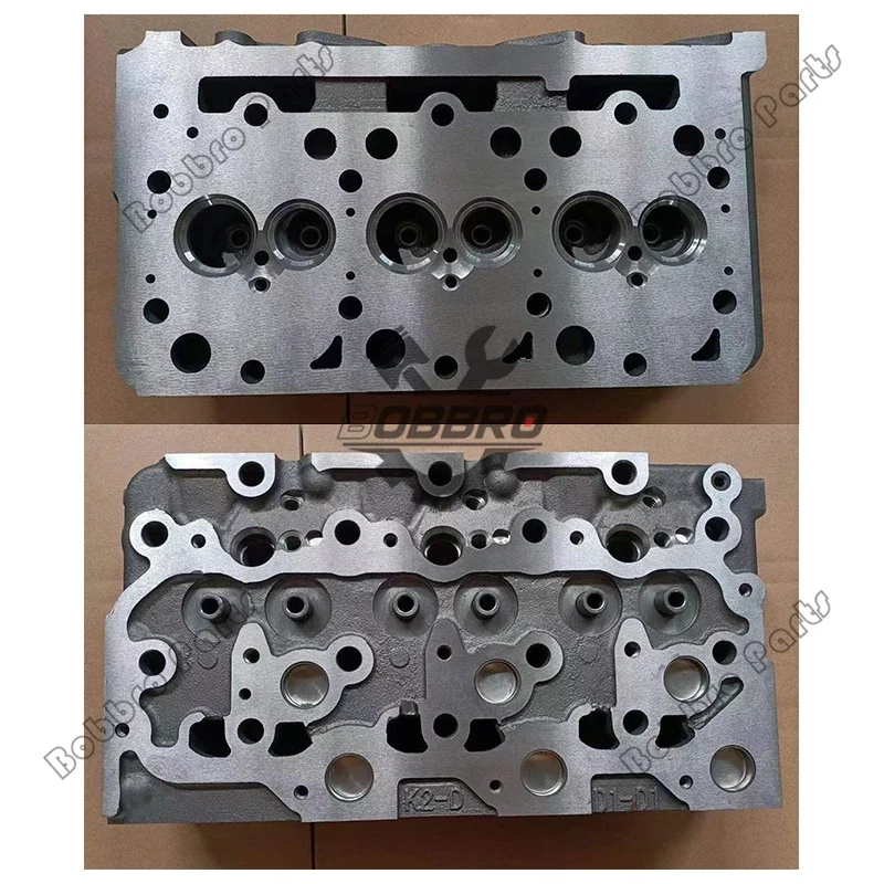 

3TNV84 3TNV84-KJT Cylinder Head For Yanmar Engine Fit Kobelco Wheel loader LX40Z-3 LX50RX03 John Deer Mower 3235C 3245C