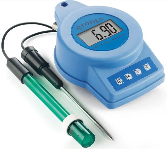 High precision portable automatic calibration acidity detector