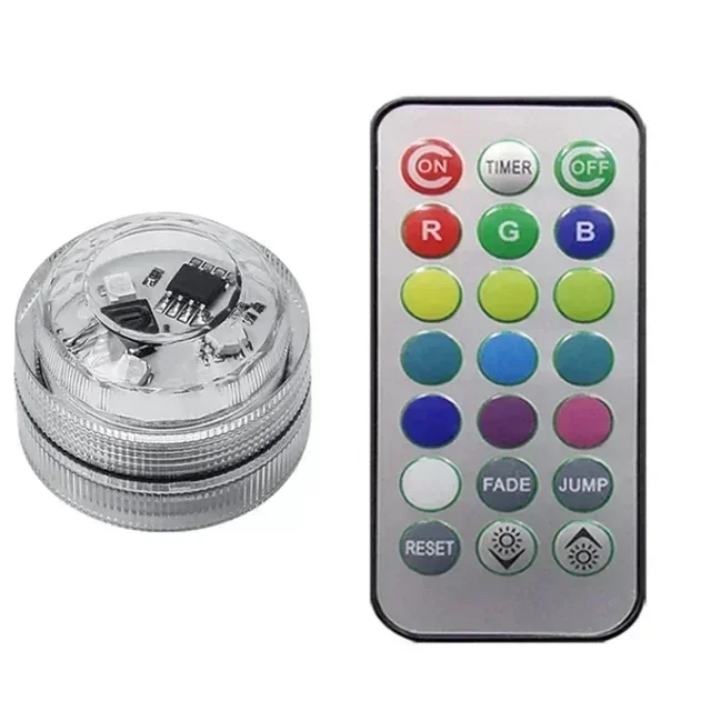 Draadloze zelfklevende LED-auto-interieur sfeerverlichting met afstandsbediening, decoratieve auto-dak- en voetverlichting, fietsachterlicht