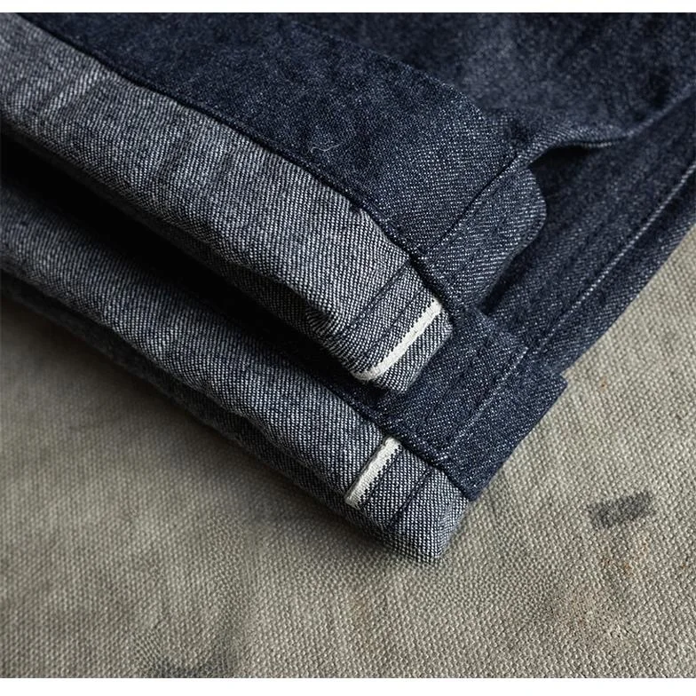 Plones resistentes de trabajo Bronson Bronson USN Dungaree Clamp Board Jeans pierna ancha corte recto Color Original pant...