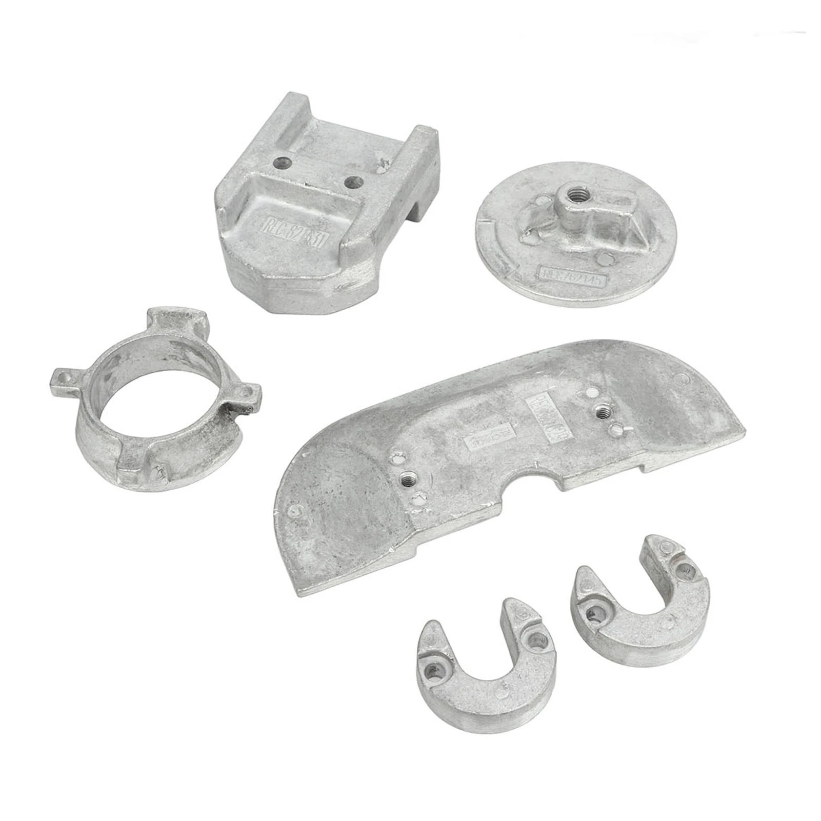 مجموعة أنود الألومنيوم لميركروزر ألفا 1 جيل 2 ستيرندريفز ، قوة عالية ، مقاومة للصدأ ، 888756Q01