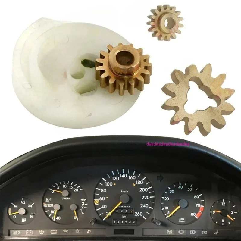 

Шестерня ДЛЯ Volvo 850 Audi 80 90 100 200 Porsche 911 993 96Mercedes-Benz W140 R129 VDO одометр Спидометр 15 и 12 зубьев