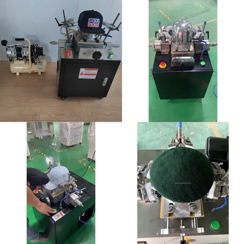 2026 CE Good Price Baseball Cap Hat Ironing Machine Automatic Cap Hat Ironing Machine Single Head Cap Blocking Machine