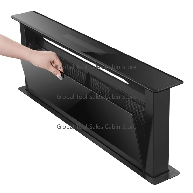 

Novel Design Downdraft Range Hood Extractor Range Hood Automatic Lifting System Cooker Hood
