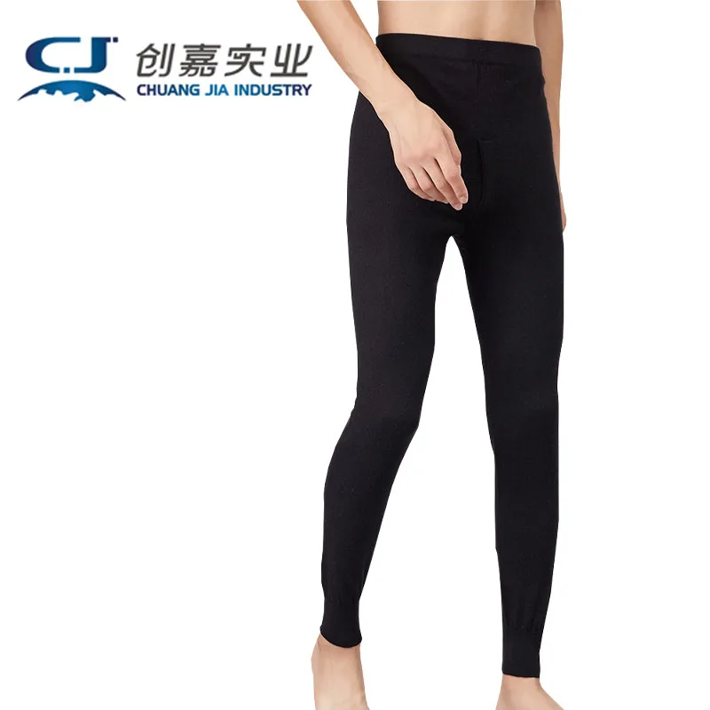 Autumn and Winter Solid Color Cashmere Pants Slim Thermal Pants High-waisted Leggings Cashmere Pants for Men to Wear Comfortable