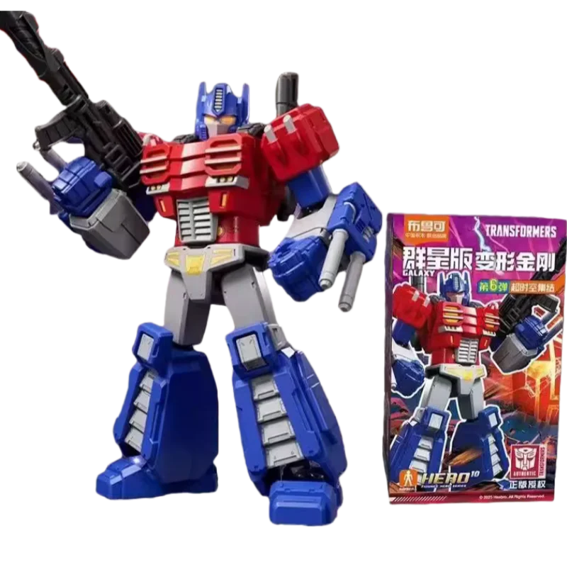 BLOKEES Transformers Building Block Man 6nd Hyper-temporal Aggregation Optimus Prime Megatron Assembly Model Mainan Anak Hadiah