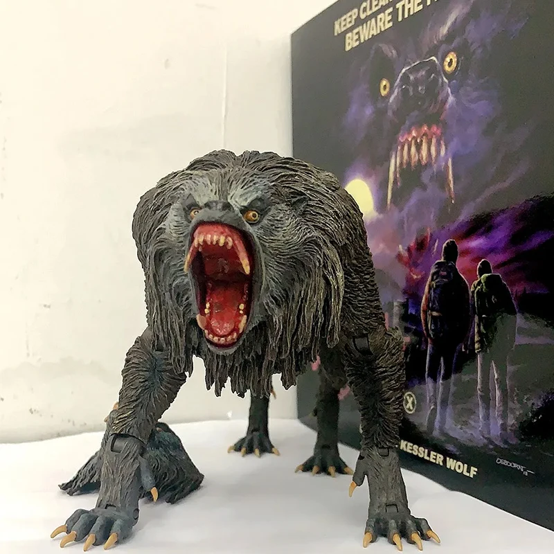 

2023 Original Neca London Wolfhound Kessler Deluxe 7 Inch Moving Model Collect Kessler Deluxe Decoration Christmas Gift