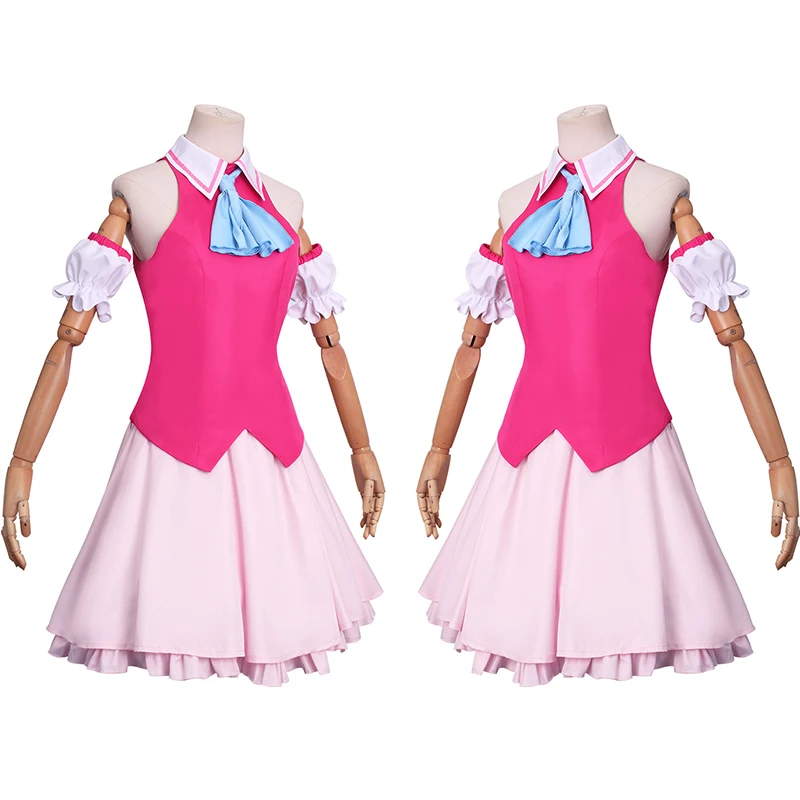 Anime Oshi No Ko Cosplay Ai Hoshino Costume Lolita Dress Girls School Uniform Wig Suit Women Role Play Event Party Skirt Outfit