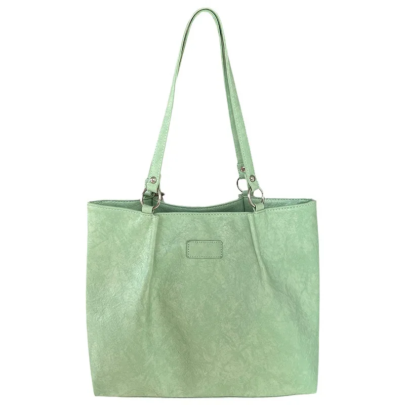 

2025 Trendy Tote Bag for Fashion Women | Large Capacity, Sweet & Fresh Style, Textured PU Leather Shoulder Bag