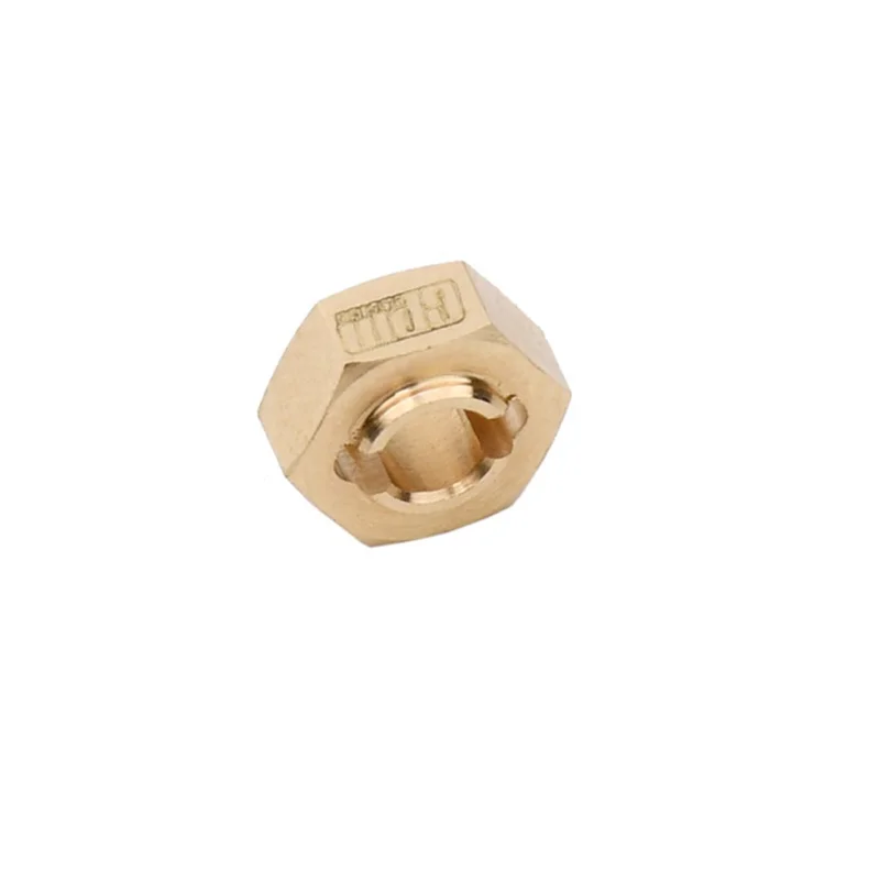 

PORK-Brass Wheel Hex Hub Adapter For LOSI 1/24 Micro-B 2WD Buggy RTR-LOS00007 For LOSI 1/24 Micro-B 2WD Rc Model