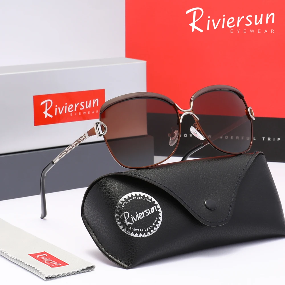 

Новые модные женские солнцезащитные очки с поляризацией UV400, стильные очки-бабочки с крупной оправой