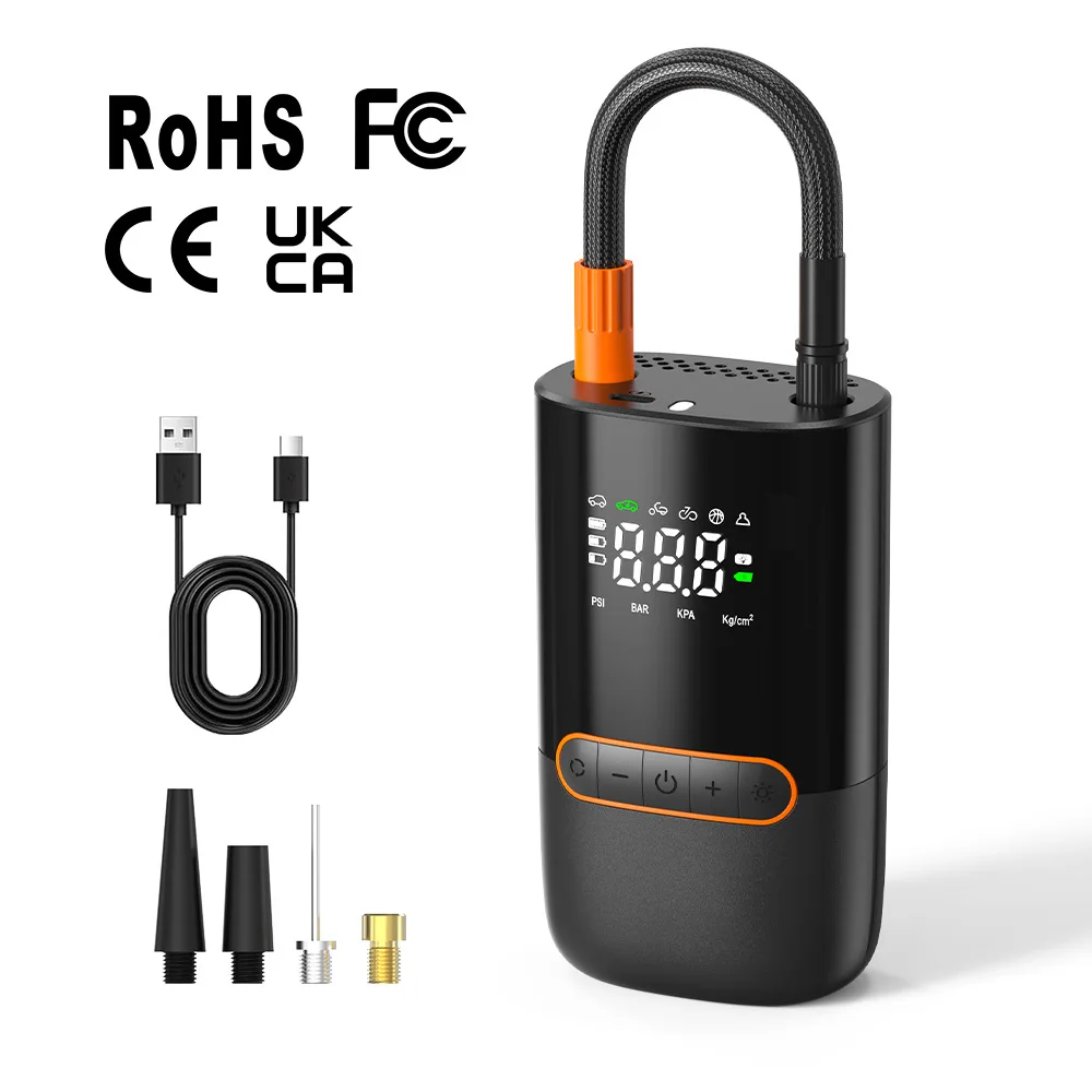 Portable Mini Self-propelled Electric Tire Handheld Wireless Air Pump