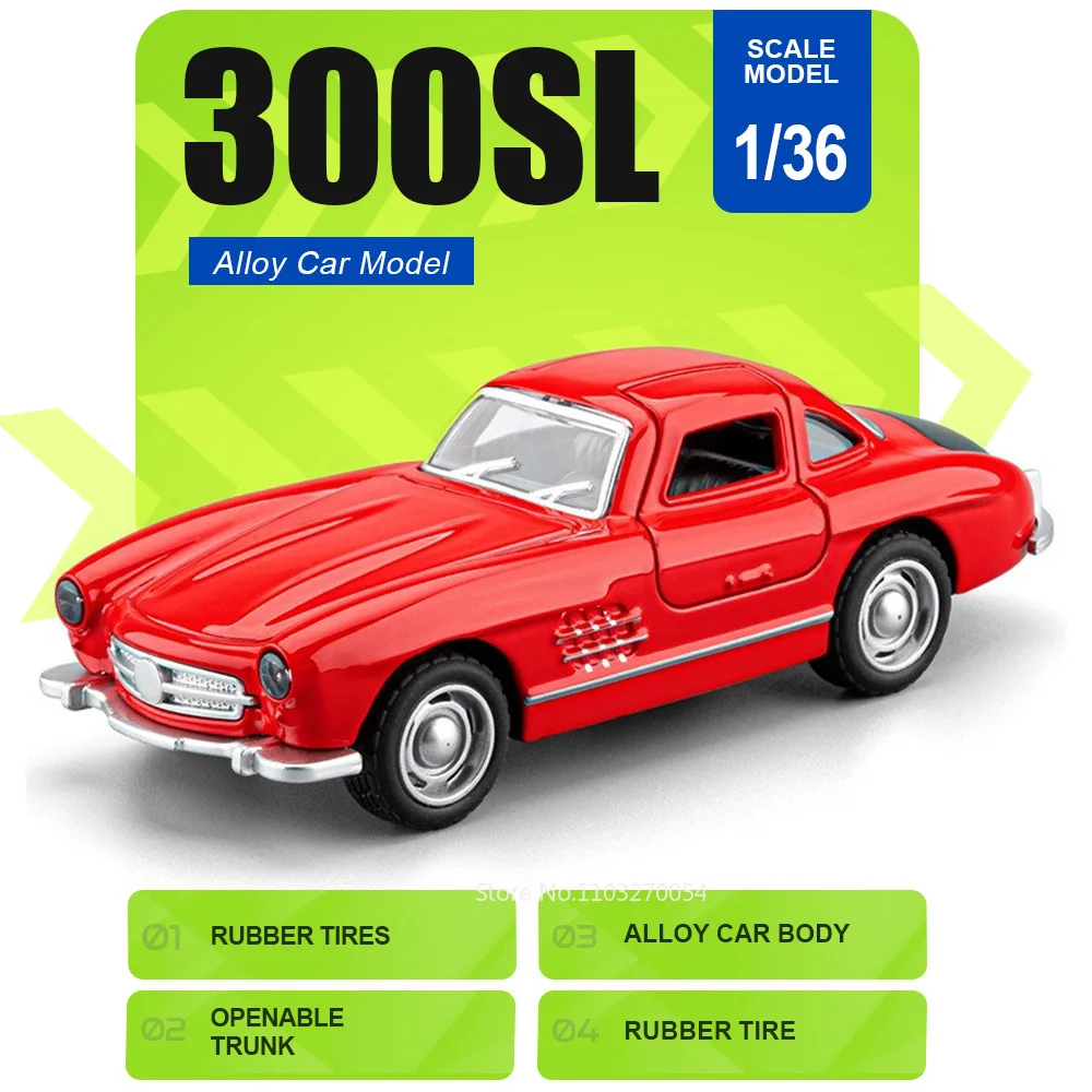 

1: 36 Alloy Diecast Car Model Series LaDa Beetle VAZ 300S M3 Toys Doors Opened Pull Back Miniature Cars Collecting Hobbies Gifts