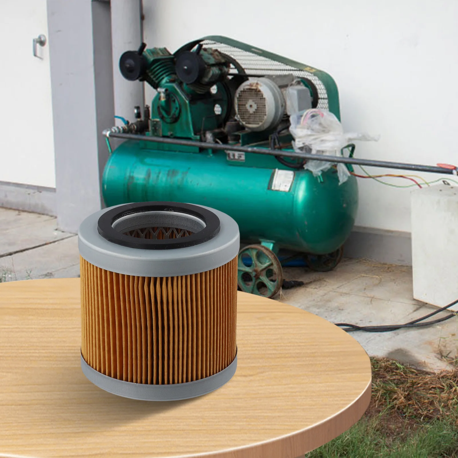 

Air Filter Cleaner for For SWAN Compressors Metal Cased Pleated Paper Filter for Superior Air Intake Filtration