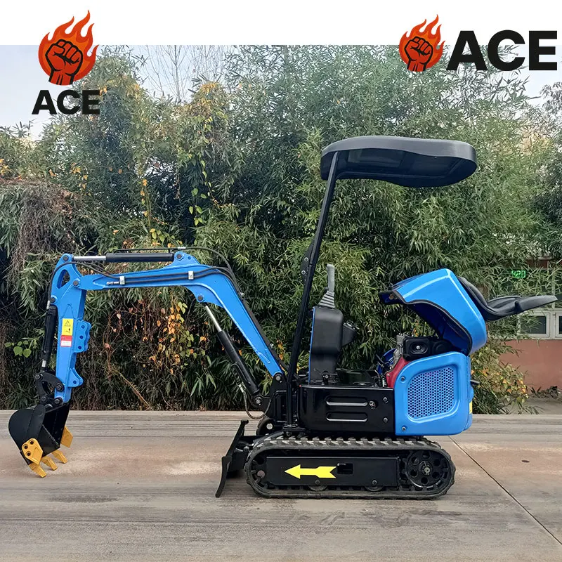

Мини-экскаватор EURO5, 1-тонный двигатель Kubota, небольшой экскаватор, цветной мини-экскаватор, гусеничный экскаватор с бесплатной доставкой