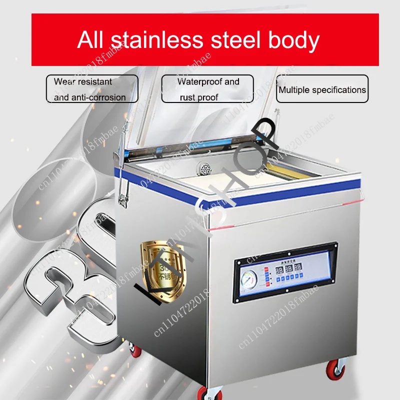 Sealer  Food Sealing Packing Machine Commercial Automatic Wet and Dry Food Vacuum Sealer 1000W Chamber Vacuum