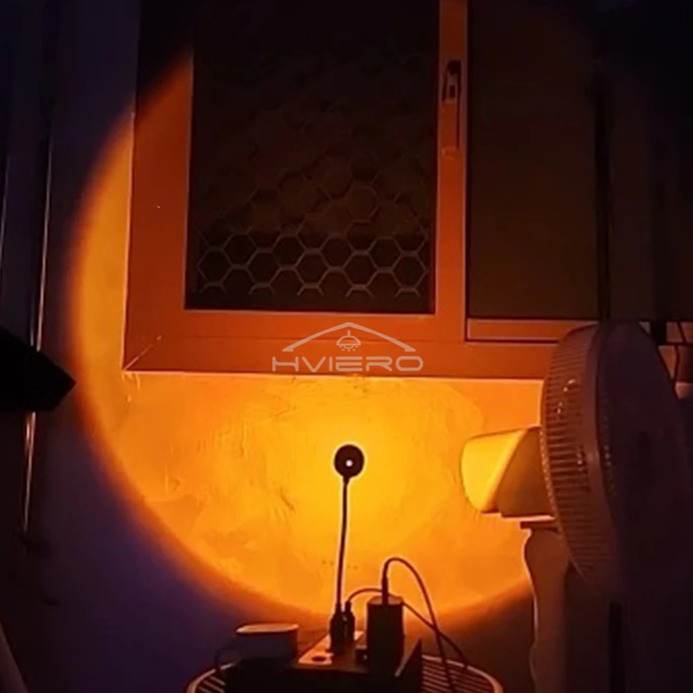 Lampa USB Sunset Kolorowa gradientowa dioda LED Dekoracja tła domu Fotografia Nastrojowe światła Elastyczne dekoracyjne lampy nastrojowe