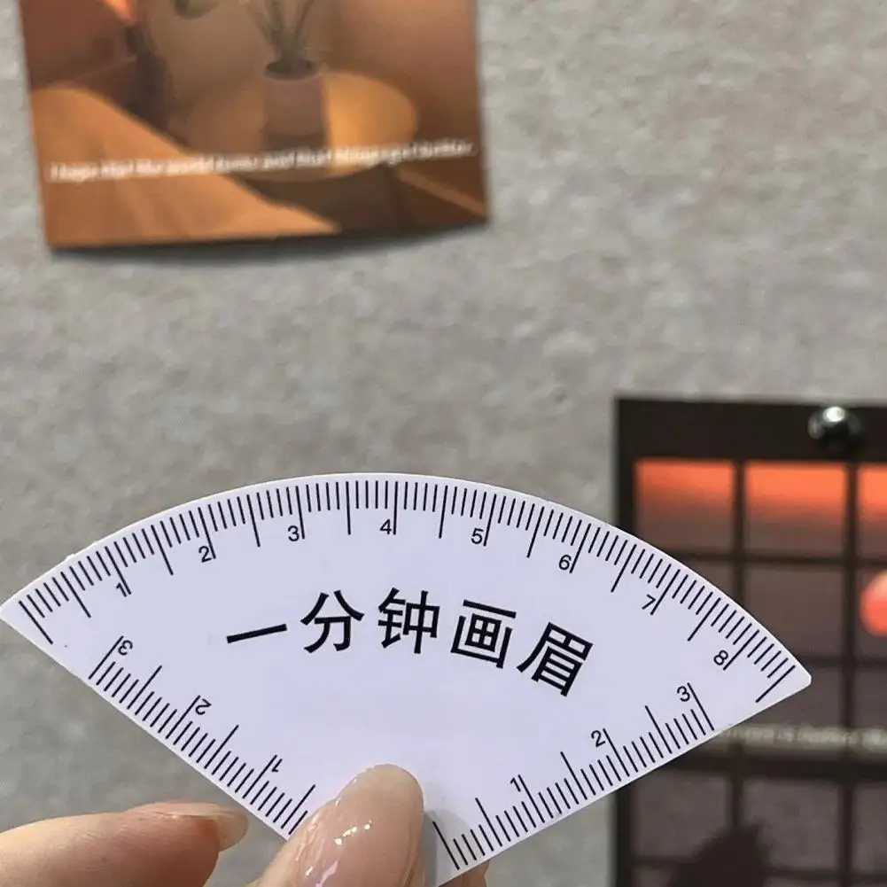 1pcs Tekening Wenkbrauw Desgin Heerser Microblading Mapping Tool Vormgeven Permanente Make-Up Tekening Gids Heerser Stencil Tattoo Leveranties