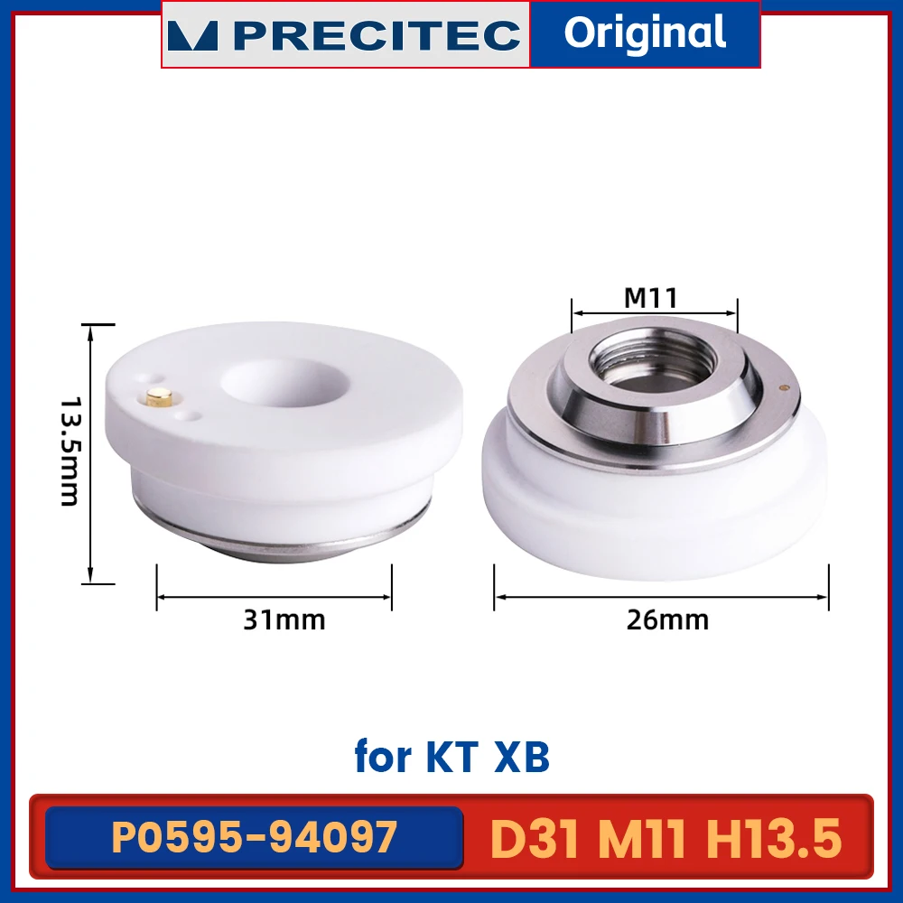 Precitec Laser céramique D28 M11 D31 M11 D17.1 M6 support de buses Laser pour Precitec Procutter tonnerre Lightcutter tête de coupe