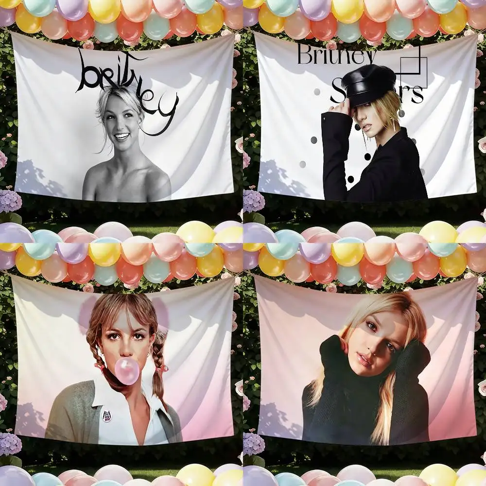 Pop B-Britney Jean S-Spears Funny Flags for Bedrooms Home Decor Items Outdoor Decors Garage Decoration Flaga
