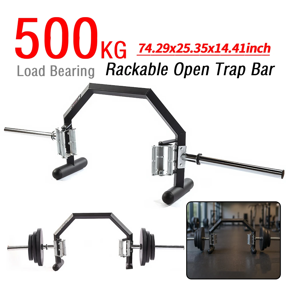 شريط فخ مفتوح قابل للتمدد متعدد الوظائف مفتوح لرفع الأثقال ومقاوم لرفع الأثقال وحمل الرئتين والقرفصاء بحمولة 500 كجم #2