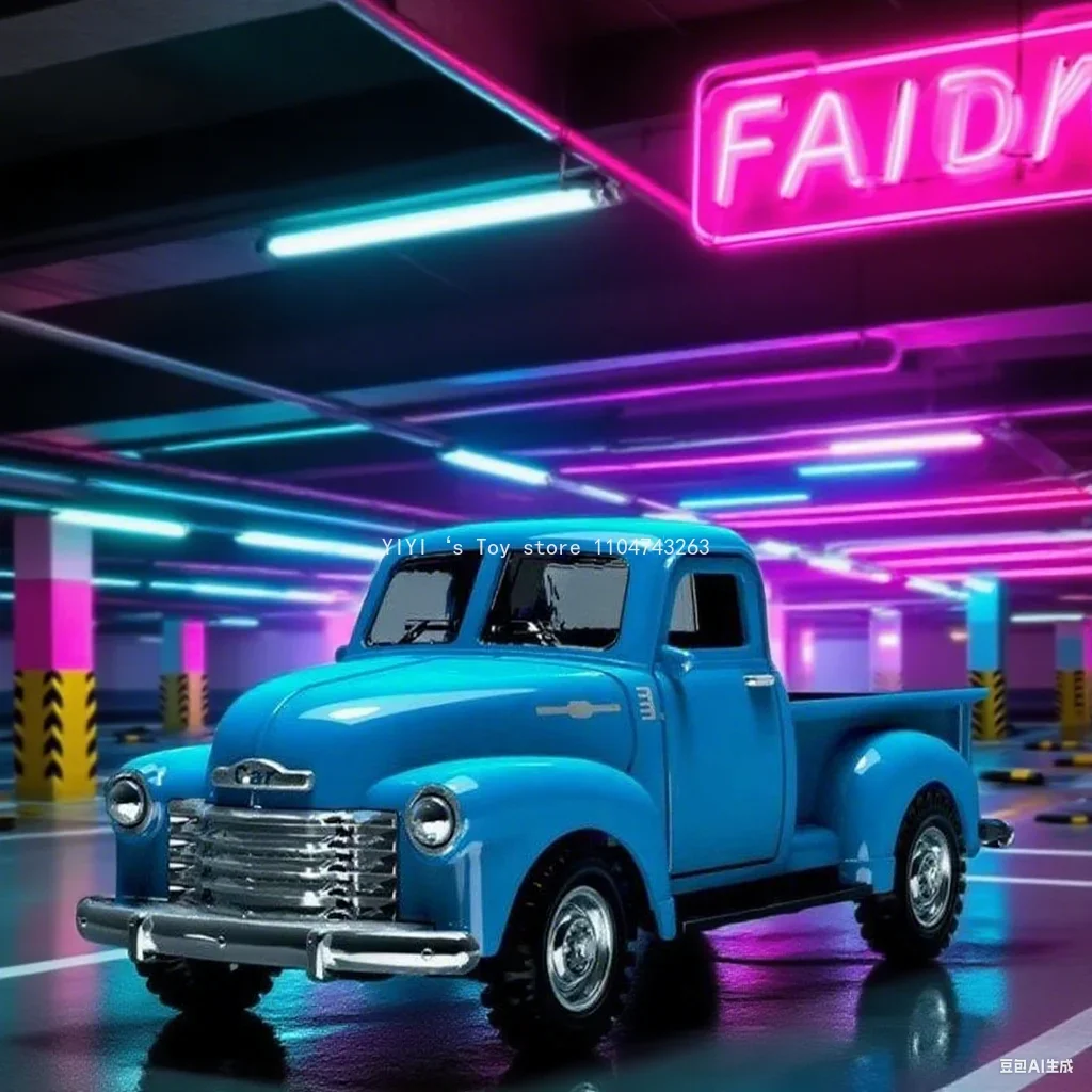 

1:36 Pickup Truck Alloy Pull Back Car Model Alloy Children's Toy Car Simulation Play House Toy