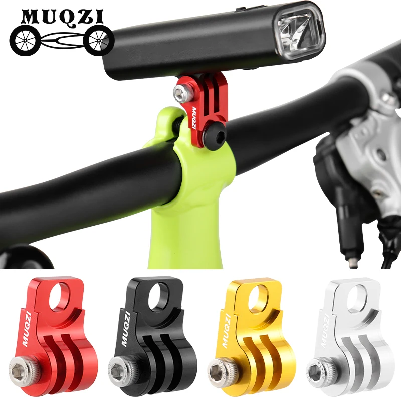 MUQZI Bike Light Holder Bicycle Lamp Base Clamp Action Camera Bracket Computer Mount Adapter for Brompton Cycling Accessories