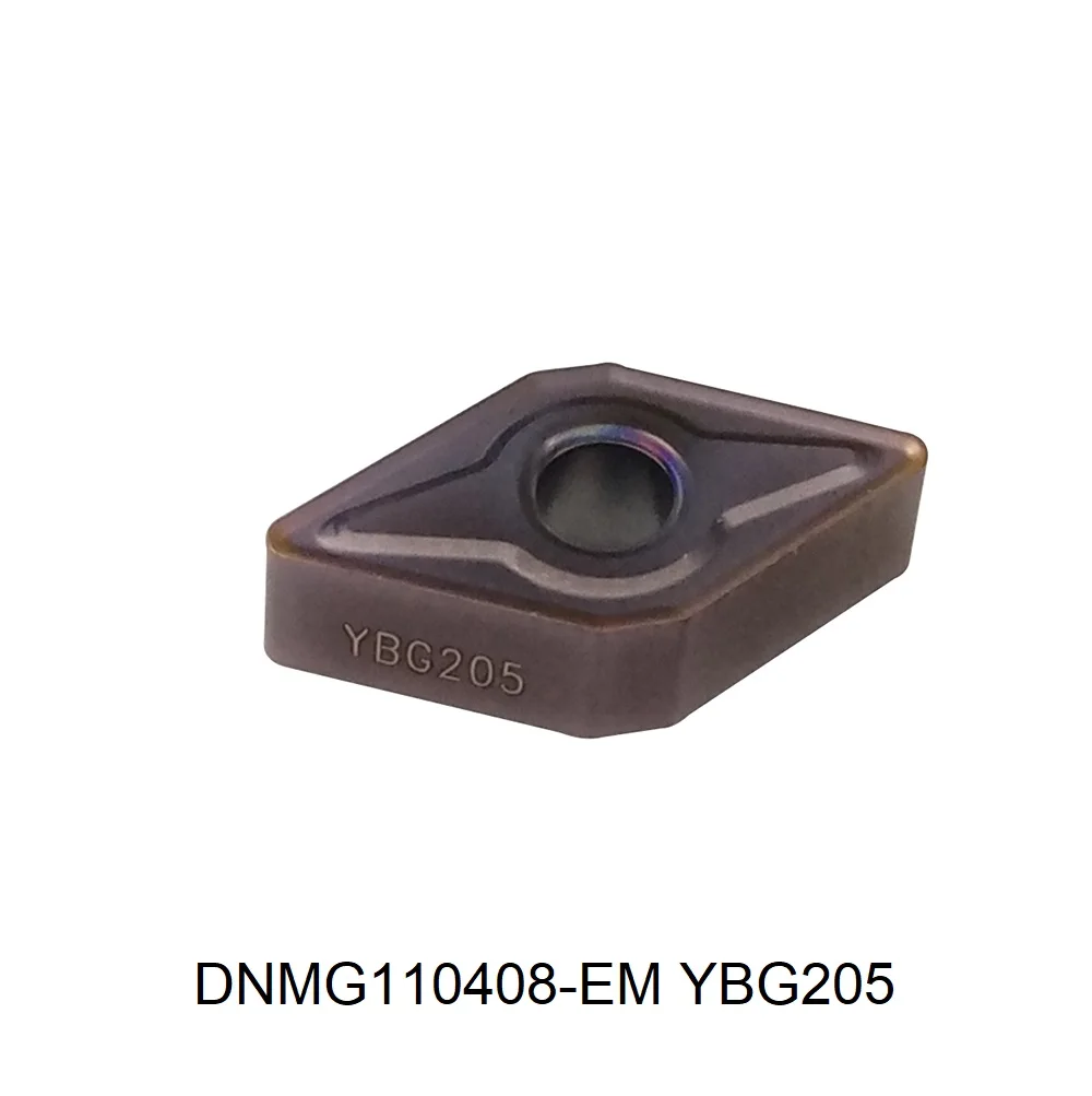 

100% Original ZCC DNMG 110408 EM DNMG110408-EM YBG205 YBG202 YBM153 Turning insert Processing: stainless steel alloy steel