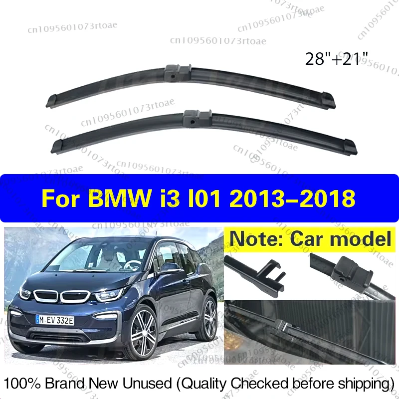 

Для BMW i3 I01 2013 2014 2015 2016 2017 2018 щетки переднего стеклоочистителя автомобильные аксессуары щетки стеклоочистителя резак 28 "+ 21"