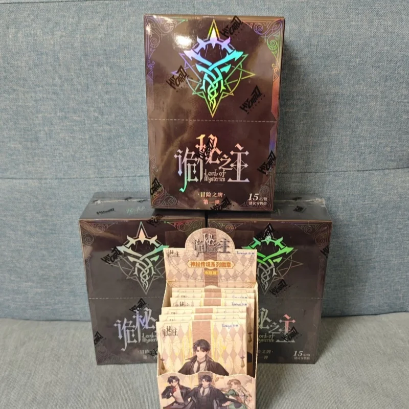 Hot Sale Genuine Lord Of Mysteries Card Dream Feast Adventure Card Rare Klein Special Collection Peripheral Flash Card Gifts Toy