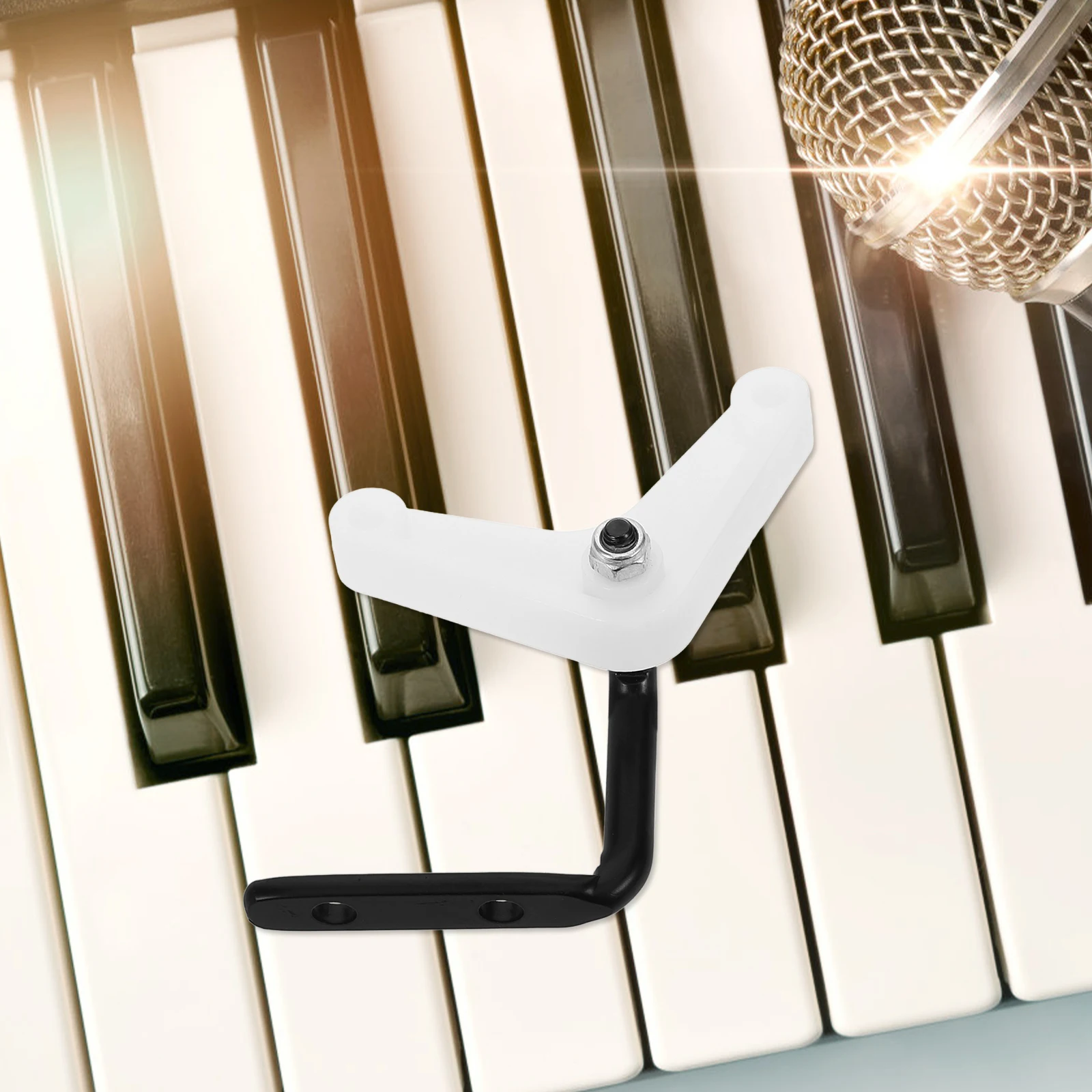 

Piano Pedal Connection Parts Triangle Metal Accessory Durable Material Precise Design Compatible Models Stable Performance