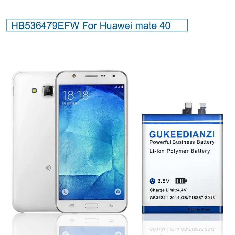 5300mAh HB536479EFW Mobile Phone Battery For Huawei P50 Pro JAD-AL00 JAD-AL60 High Capacity