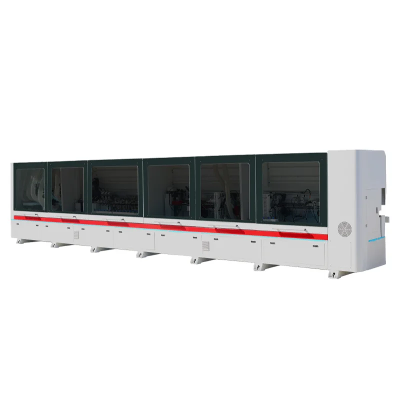 DM-985 Woodworking Machinery High-end Soft Forming J-Type Half Barrel Bevel Furniture Automatic Large Edge Banding Machine