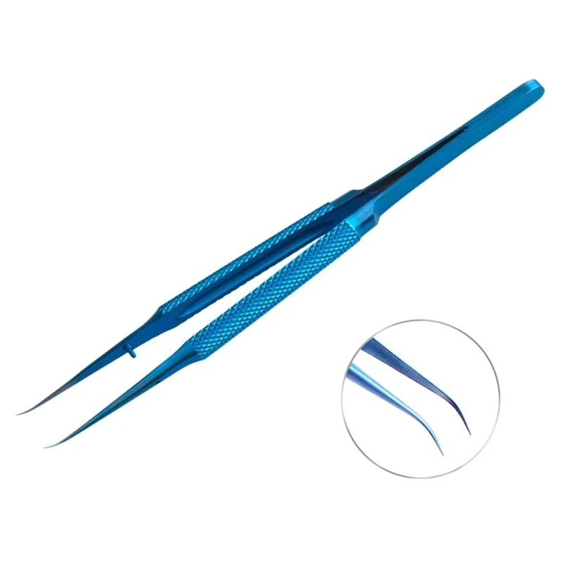 

AP28 0.1mm Fingerprint Tweezers for Alloy Board Flying Tweezers Curved for Head Tweezers Microscope T
