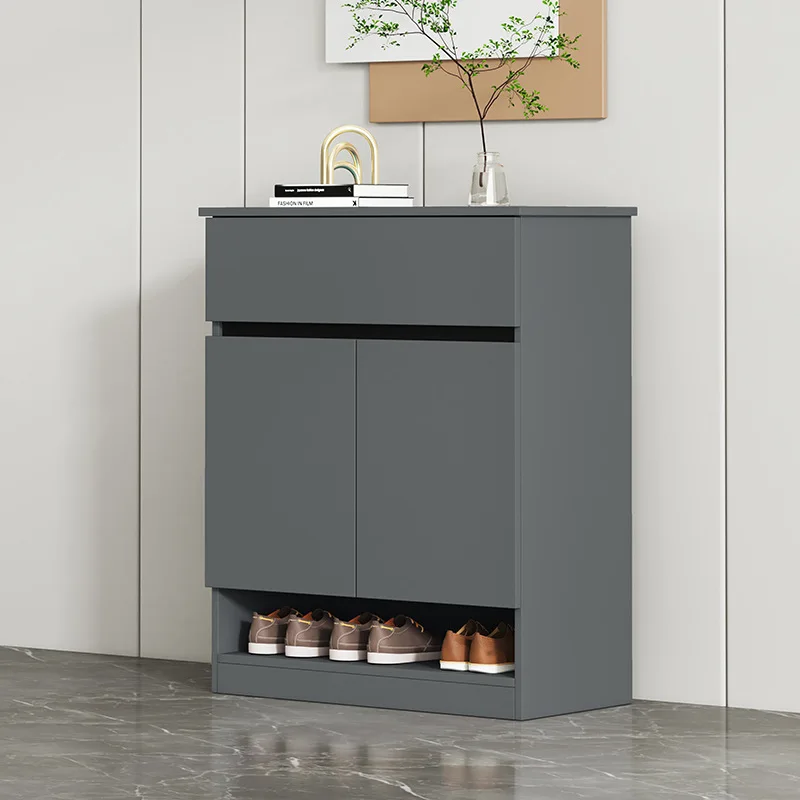 Aluminum Alloy SPC Honeycomb Board Shoe Cabinet Household Door Entrance Outdoor Balcony Waterproof Sunscreen Environmentally Fri