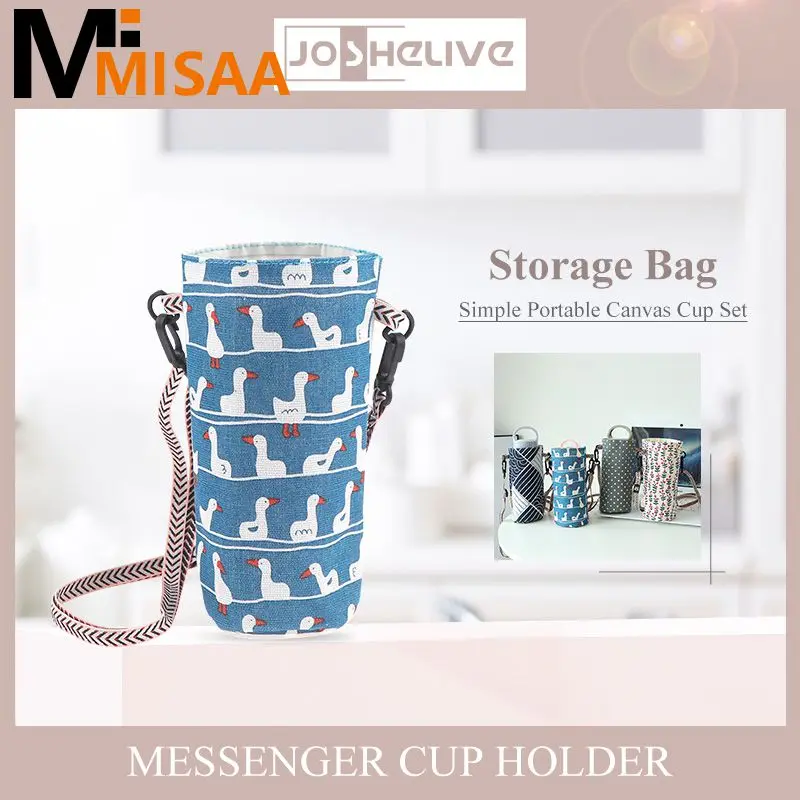 Adjustable Versatile Hands-free High-quality Handle Easy Access Versatile Mug Storage Hands-free Holder Cotton And Linen Durable