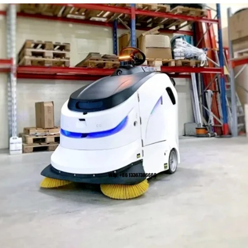 روبوت التنظيف الصناعي ممسحة التنظيف الذاتي روبوت تنظيف المستودعات #1
