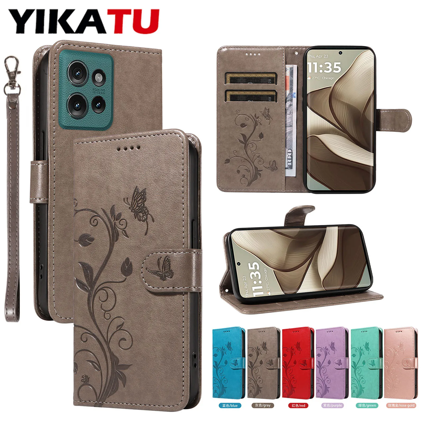 

Wallet Case For Motorola Moto Edge 70 60 Fusion 5G 2025 50 Ultra 50 Pro 40 NEO E40 E32S E32 E30 E22i E22 E20 E14 E13 X70 air X50