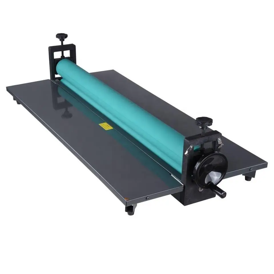 LBS-1000 Hand Crankedfoldable Paper Cold Laminating Machine