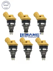 4/6PCS 550cc Fuel Injector 16600-RR543 for JECS Nismo Nissan Skyline R33 RB25DET SR20DET 200SX 180SX 240SX KA24DE E85
