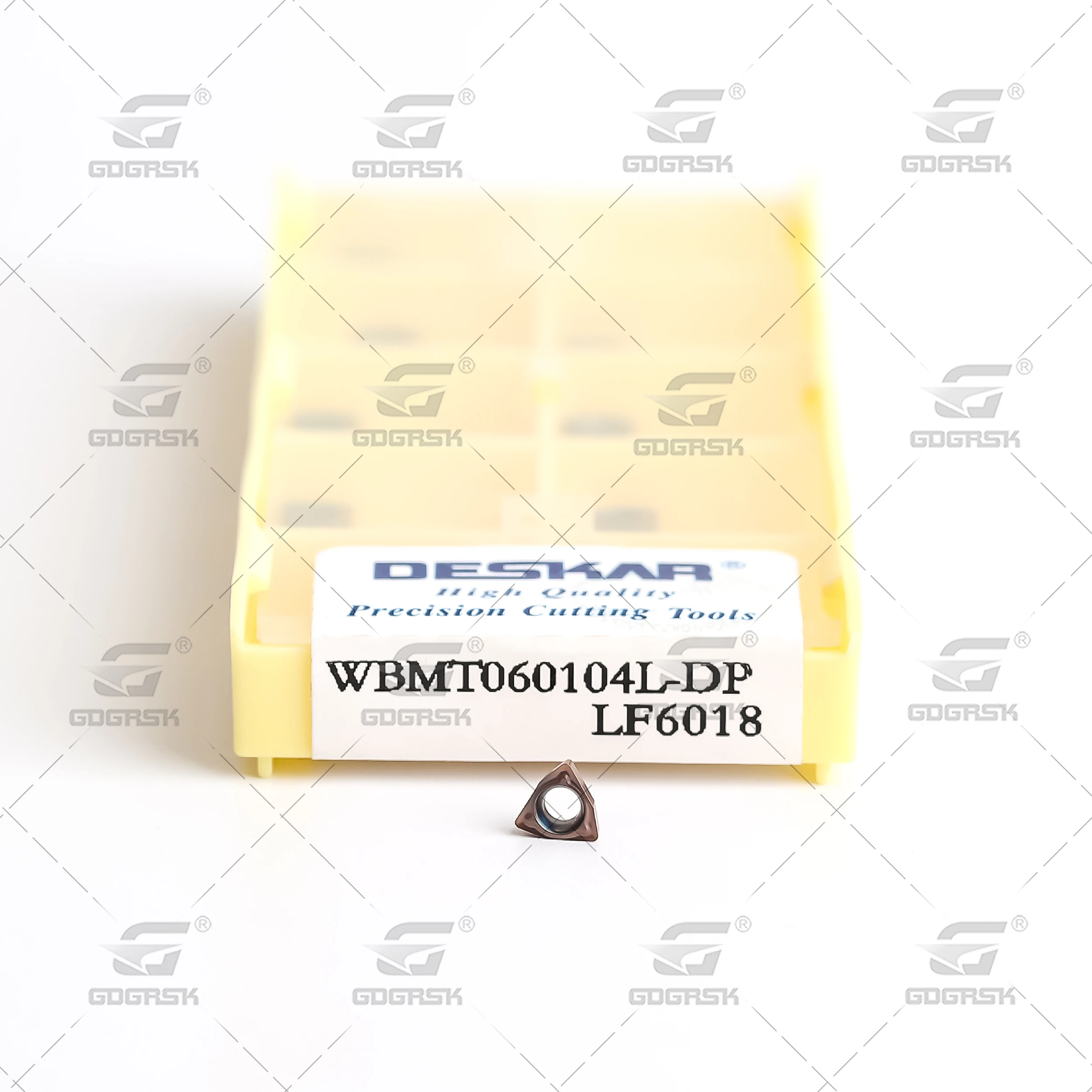 Ostrze do obracania tokarka CNC DESKAR WBMT060104L DP LF6018 z węglika toczenie wewnętrzne nadaje się do obróbki stali nierdzewnej